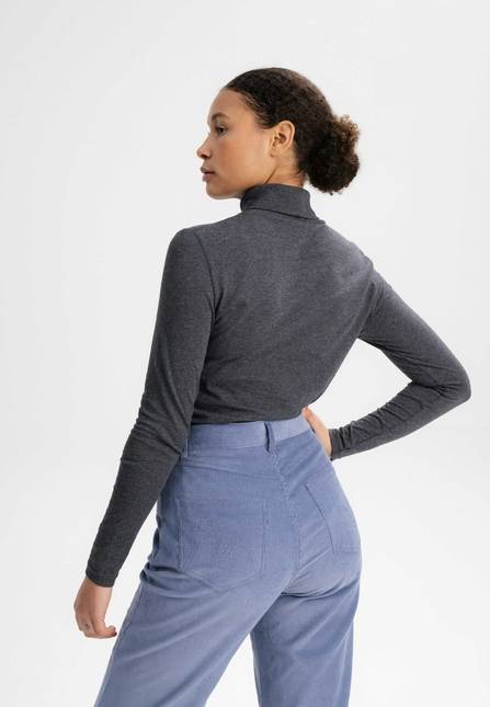 Melawear Damen Turtleneck Shirt ANCHAL Kauf eins, bekomm eins gratis