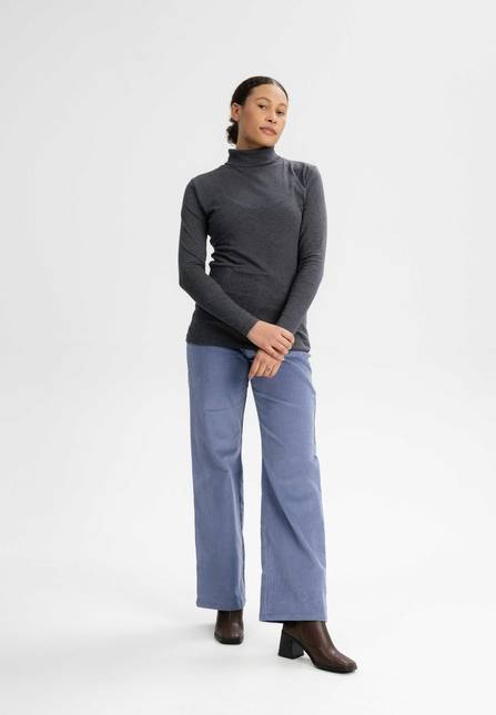 Melawear Damen Turtleneck Shirt ANCHAL Kauf eins, bekomm eins gratis