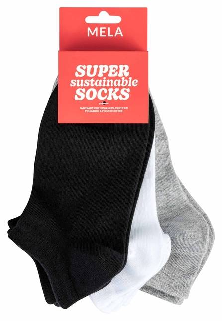 Melawear Sneakersocken 6er Pack Tiefpreis