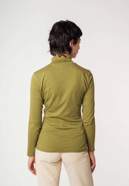 Melawear Damen Turtleneck Shirt ANCHAL Sonderangebot der Fabrik