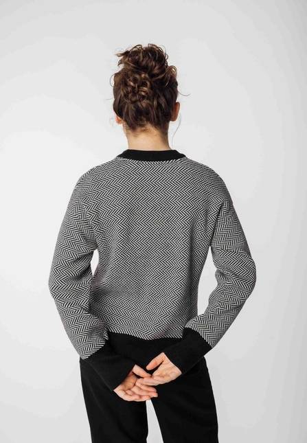 Melawear Jacquard Strickpullover FAIZA Bis zu 55% Rabatt