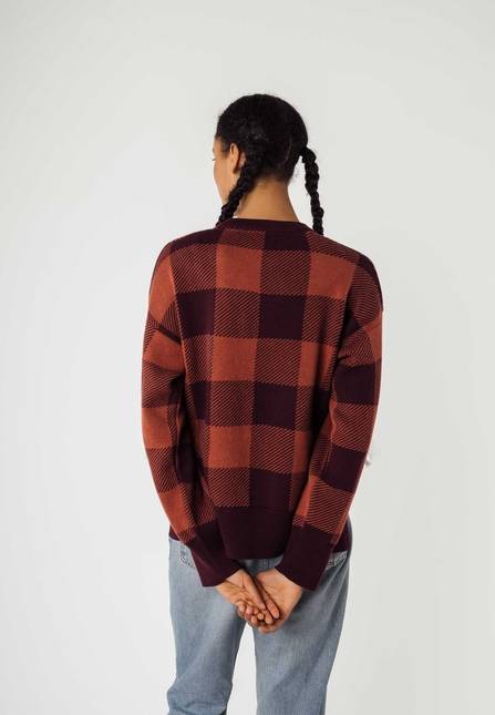 Melawear Jacquard Strickpullover FAIZA Discount Store für neue Produkte
