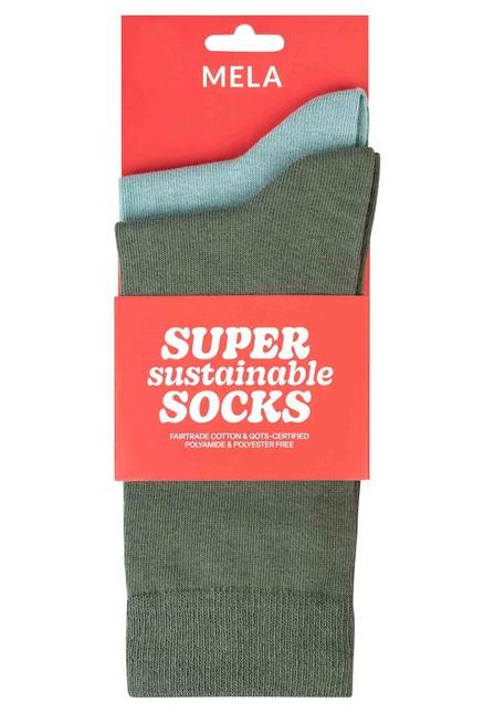 Melawear Socken 2er Pack Basic Fabrikladen