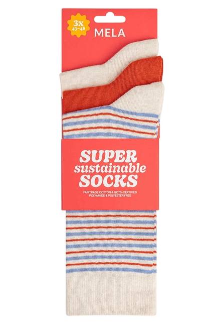 Melawear Socken 3er Pack Basic zollfrei