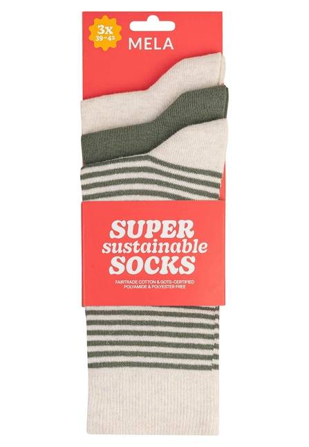 Melawear Socken 3er Pack Basic Rabatte dieses Monats