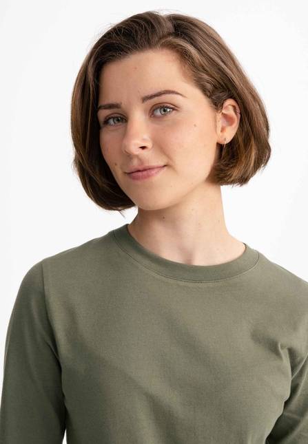 Melawear Damen Basic Langarmshirt DHIVYA Günstiger Verkauf