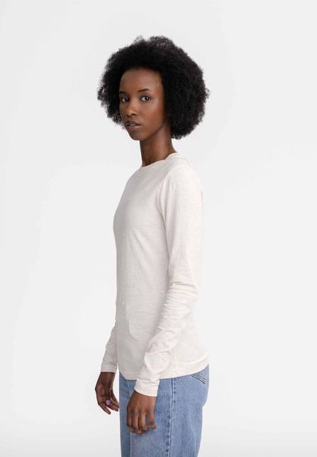 Melawear Damen Basic Langarmshirt DHIVYA Fabrikverkauf