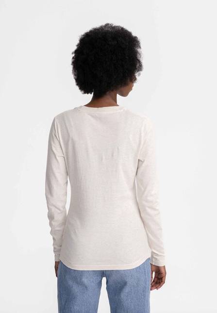 Melawear Damen Basic Langarmshirt DHIVYA Fabrikverkauf