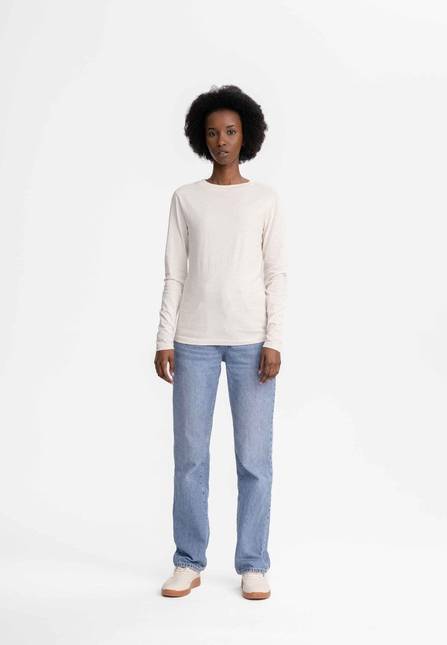 Melawear Damen Basic Langarmshirt DHIVYA Fabrikverkauf