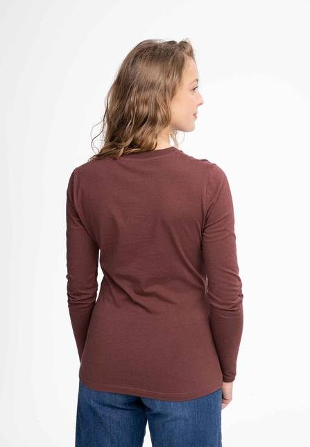 Melawear Damen Basic Langarmshirt DHIVYA Meist gekauft
