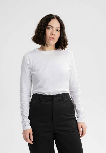 Melawear Damen Basic Langarmshirt DHIVYA Limitierter Zeitrabatt