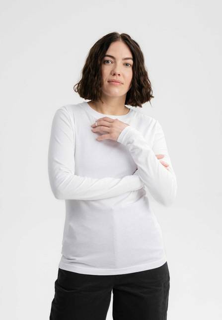 Melawear Damen Basic Langarmshirt DHIVYA Limitierter Zeitrabatt