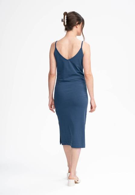 Melawear Damen Midi Trägerkleid SADHANA Cyber Monday