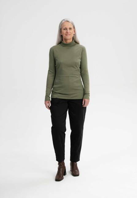 Melawear Damen Turtleneck Shirt ANCHAL Tiefpreis
