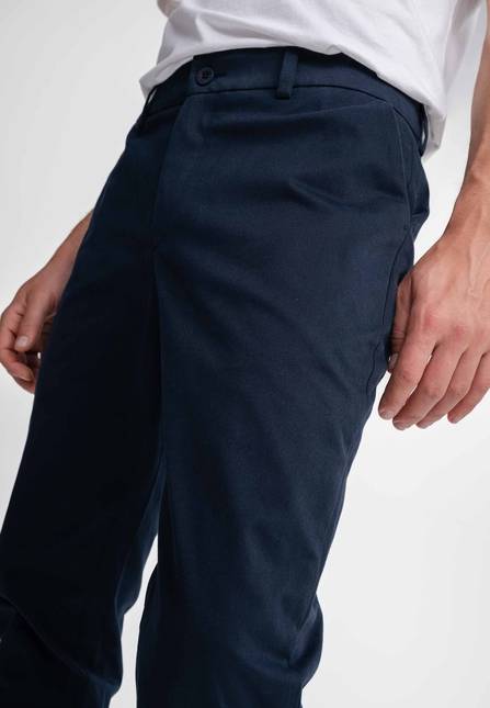 Melawear Herren Chinohose mit normaler Passform RANJITH Kostenlose Rückgabe