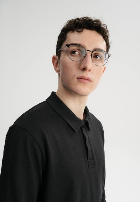 Melawear Herren Langarm Polo Shirt DIVIT Begrenzte Freigabe