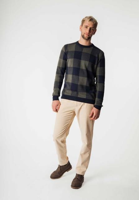 Melawear Jacquard Strickpullover MANAV Fabrikladen