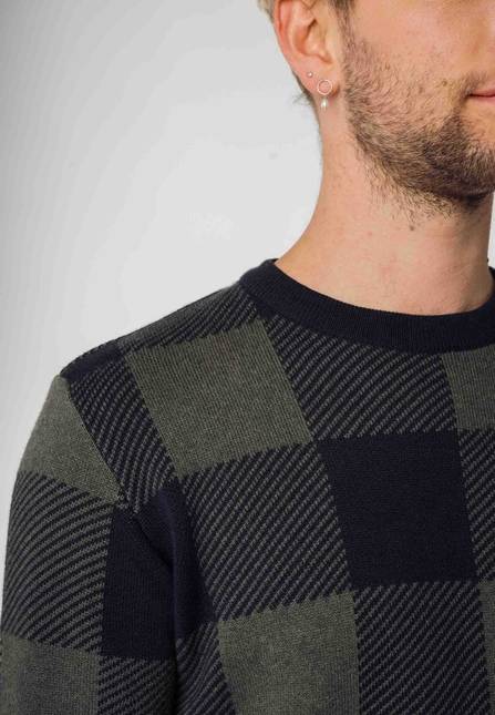 Melawear Jacquard Strickpullover MANAV Fabrikladen