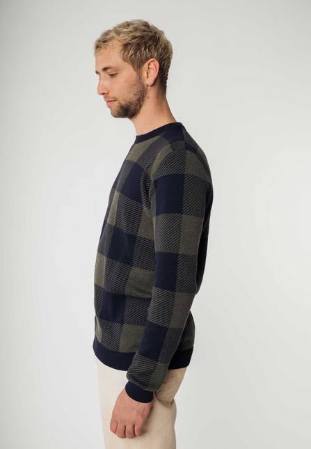 Melawear Jacquard Strickpullover MANAV Fabrikladen