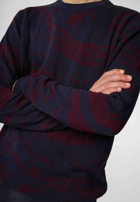 Melawear Jacquard Strickpullover MANAV Begrenzt auf 3 Tage