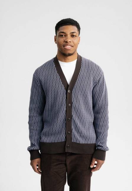 Melawear Jacquard Strick Cardigan JAAPAK 2025