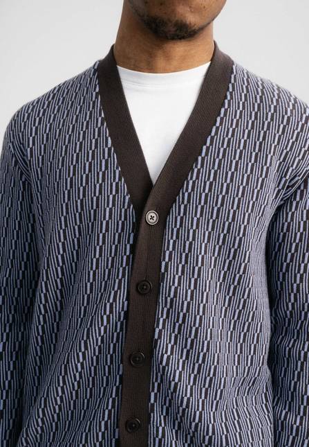 Melawear Jacquard Strick Cardigan JAAPAK 2025