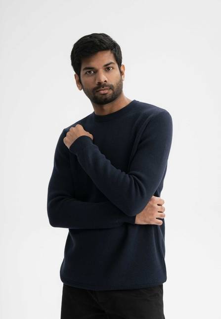 Melawear Jacquard Strickpullover MANAV Angebote