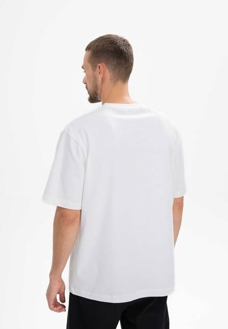 Melawear Oversized T-Shirt schwer BHAJAN Neueste Mode