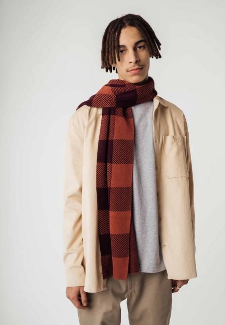 Melawear Jacquard Rippstrick Schal ASMEE Bis zu 65% Rabatt