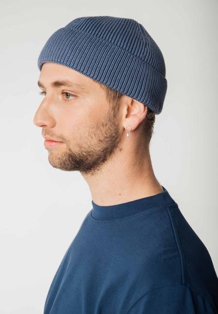 Melawear Unisex Kurze Rippstrick Mütze RAFI Begrenztes Angebot