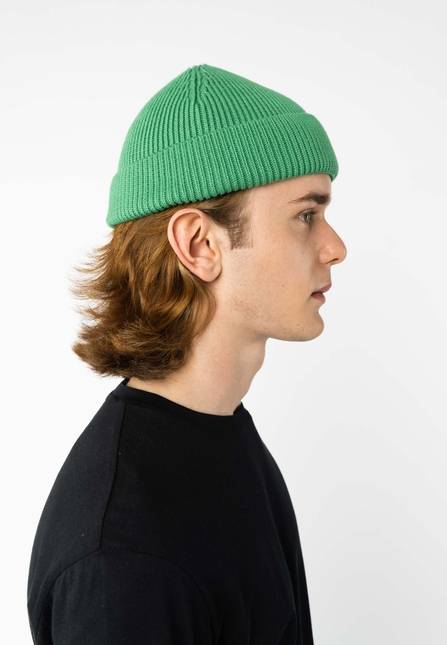 Melawear Unisex Kurze Rippstrick Mütze RAFI Black Friday