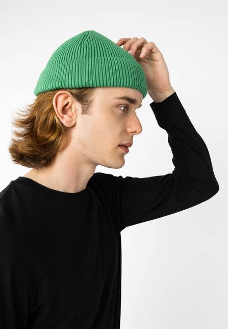Melawear Unisex Kurze Rippstrick Mütze RAFI Black Friday