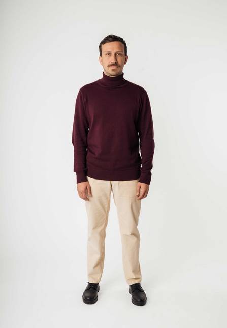 Melawear Feinstrick Rollkragenpullover KANJA Begrenzte Freigabe