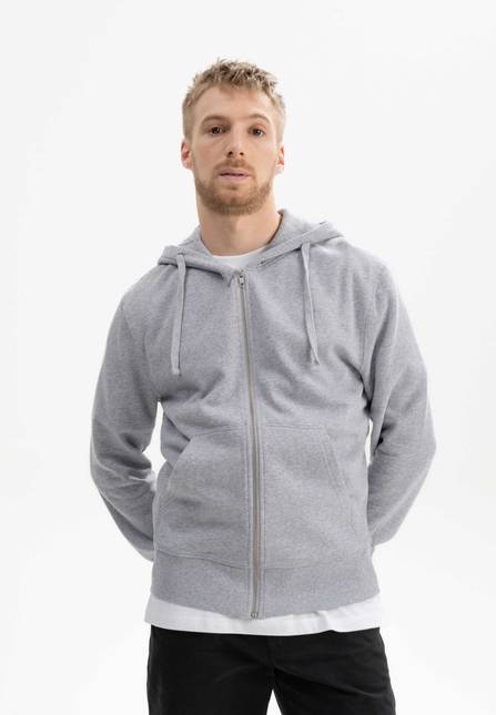 Melawear Hoodiejacke mit Reißverschluss DEVADAS Sonderangebot der Fabrik