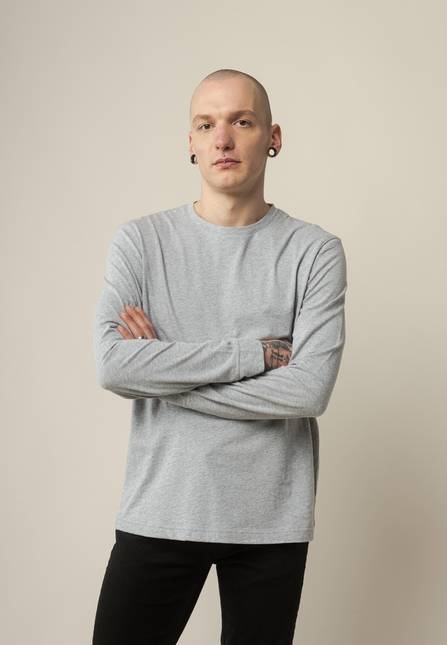 Melawear Basic Langarmshirt JERIN Fabrikladen