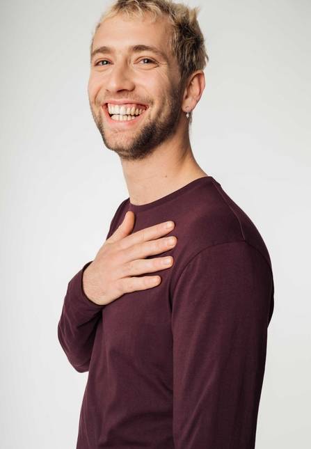 Melawear Basic Langarmshirt JERIN Begrenzt auf 3 Tage