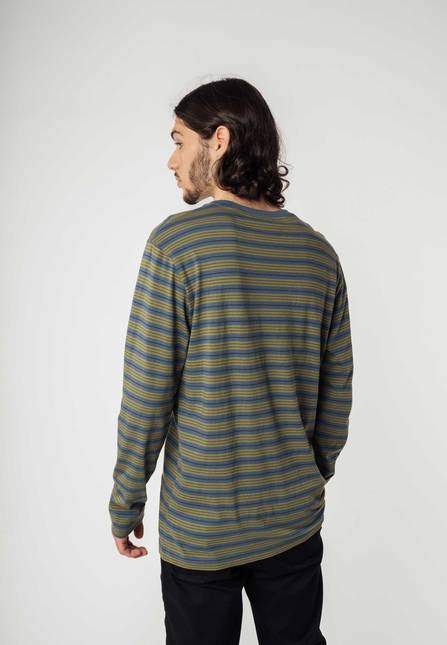 Melawear Basic Langarmshirt JERIN Stripes Black Friday Preise
