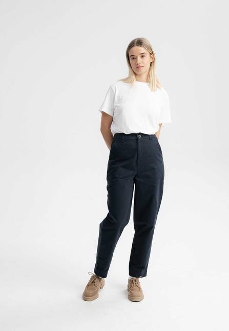 Melawear Hose mit hohem Bund und schmal zulaufendem Bein JANAKI Black Friday