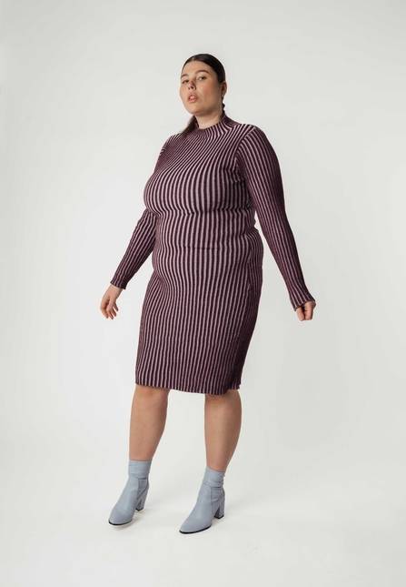 Melawear Rippstrickkleid SHIVANI Jubiläumsangebot