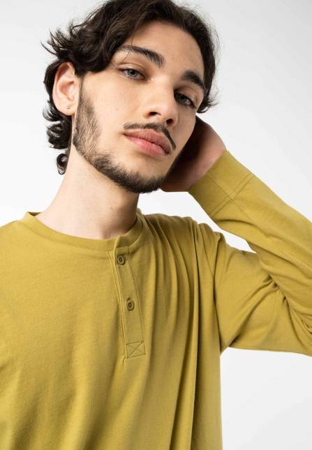 Melawear Henley Langarmshirt RAHUL Zeitlich begrenztes Angebot