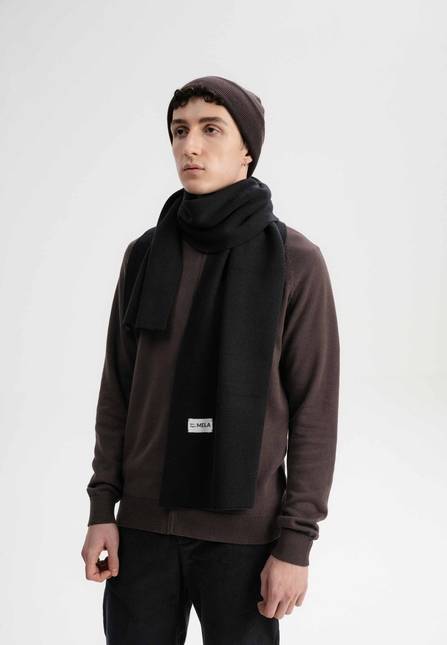 Melawear Jacquard Rippstrick Schal ASMEE Exklusive Angebote