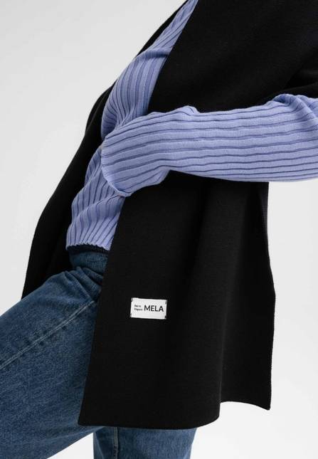 Melawear Jacquard Rippstrick Schal ASMEE Exklusive Angebote
