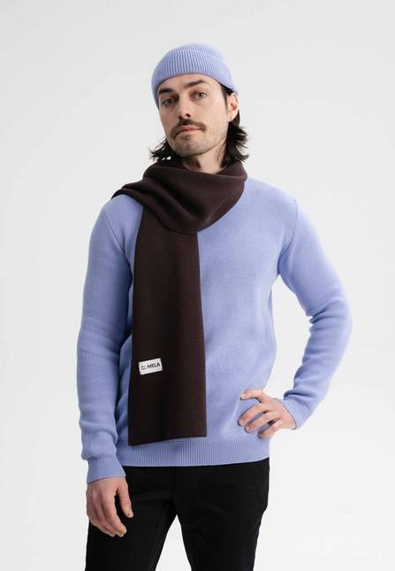 Melawear Jacquard Rippstrick Schal ASMEE Große Rabatte
