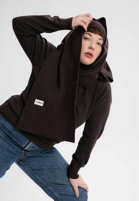 Melawear Jacquard Rippstrick Schal ASMEE Große Rabatte