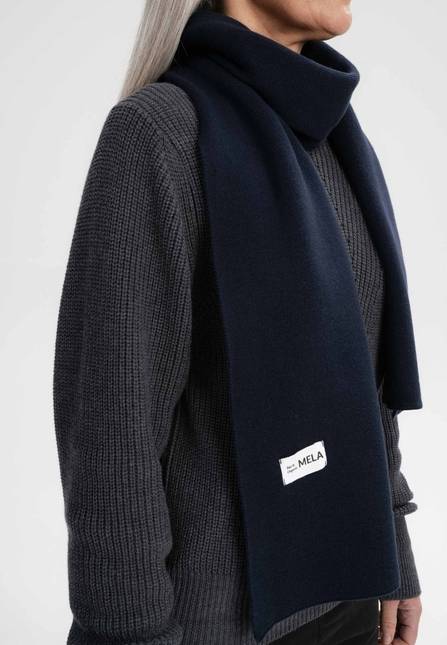 Melawear Jacquard Rippstrick Schal ASMEE Saisonale Angebote