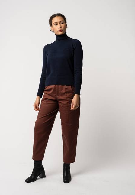 Melawear Feinstrick Rollkragenpullover MAYURA Sonderangebot