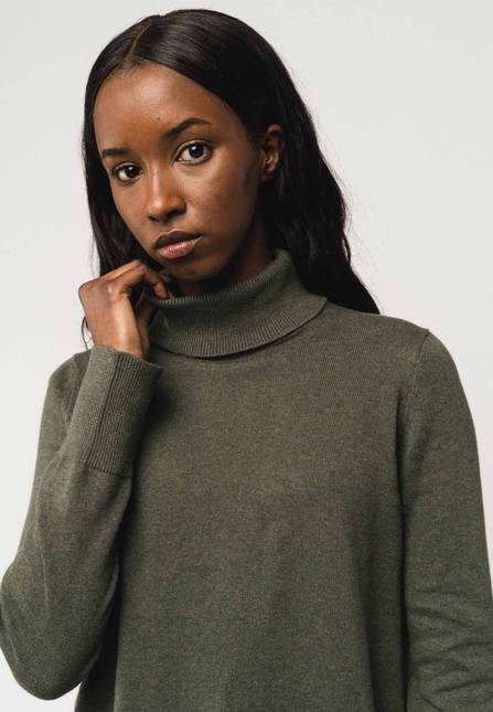 Melawear Feinstrick Rollkragenpullover MAYURA Rabatt