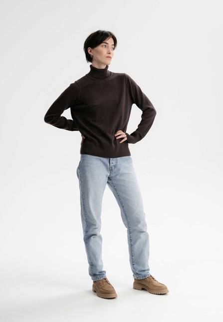 Melawear Feinstrick Rollkragenpullover MAYURA Großer Ausverkauf