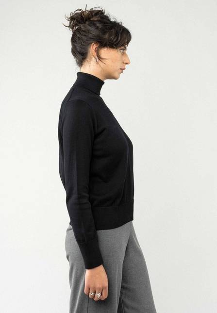 Melawear Feinstrick Rollkragenpullover MAYURA Flash Sale