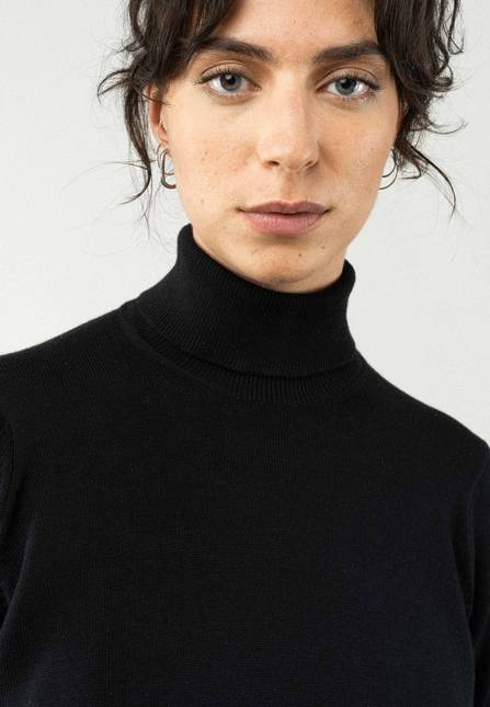 Melawear Feinstrick Rollkragenpullover MAYURA Flash Sale